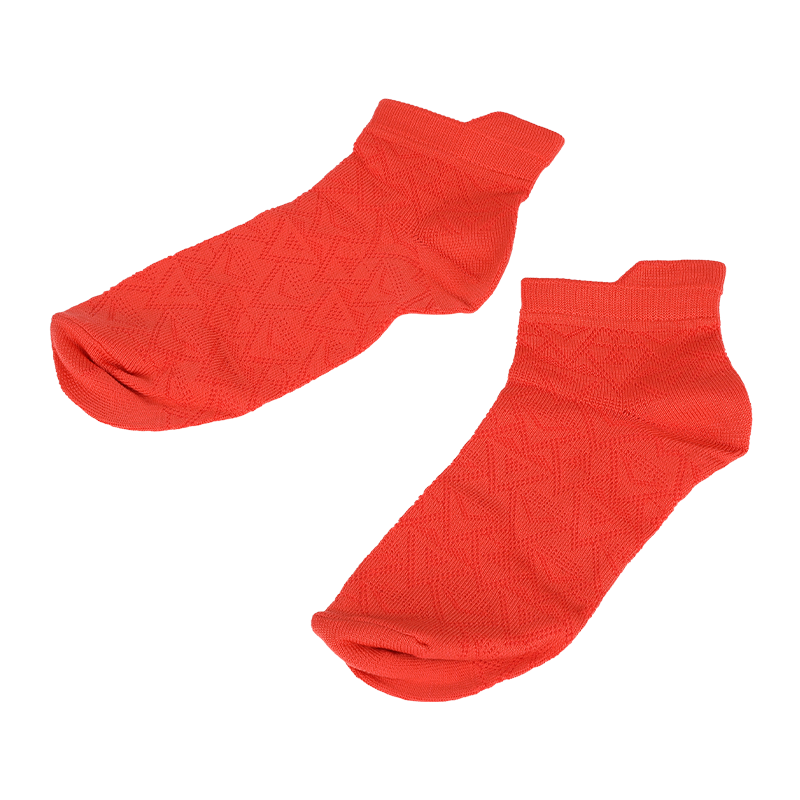 Dames superzachte microfiber nylon argyle laag uitgesneden sneaker sokken