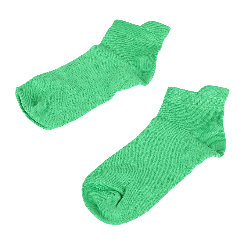 Dames superzachte microfiber nylon argyle laag uitgesneden sneaker sokken