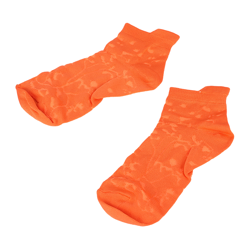 dames superzacht microfiber nylon bloemenpatroon laag uitgesneden sneaker enkelsokken