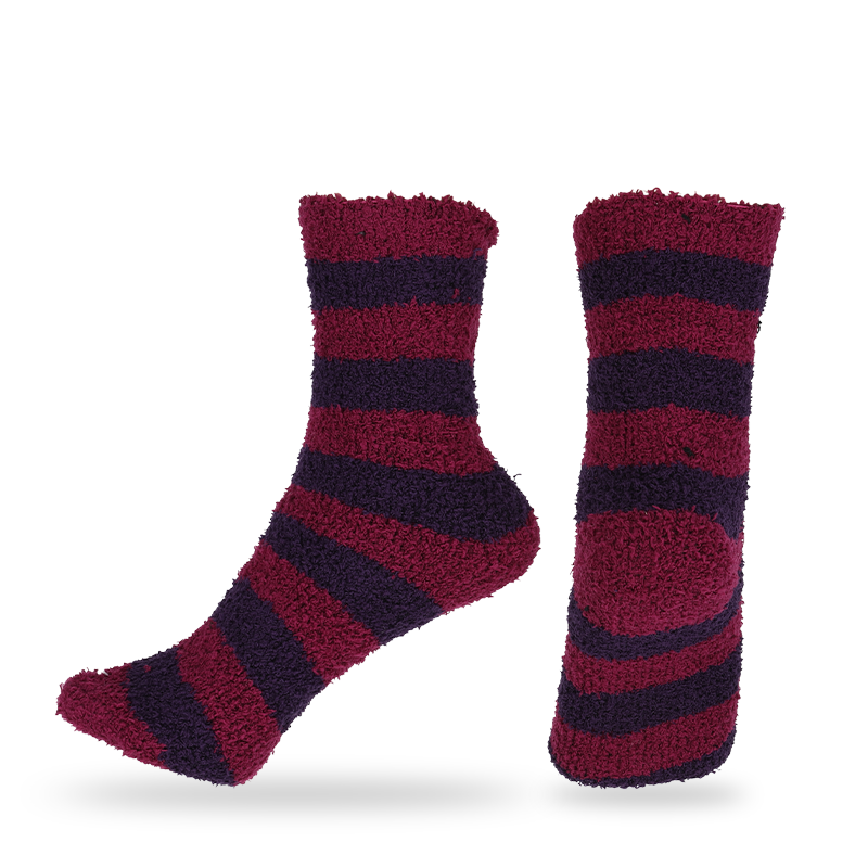 Aangepaste superzachte verengaren low-gauge winter thermische warme fuzzy indoor vloersokken